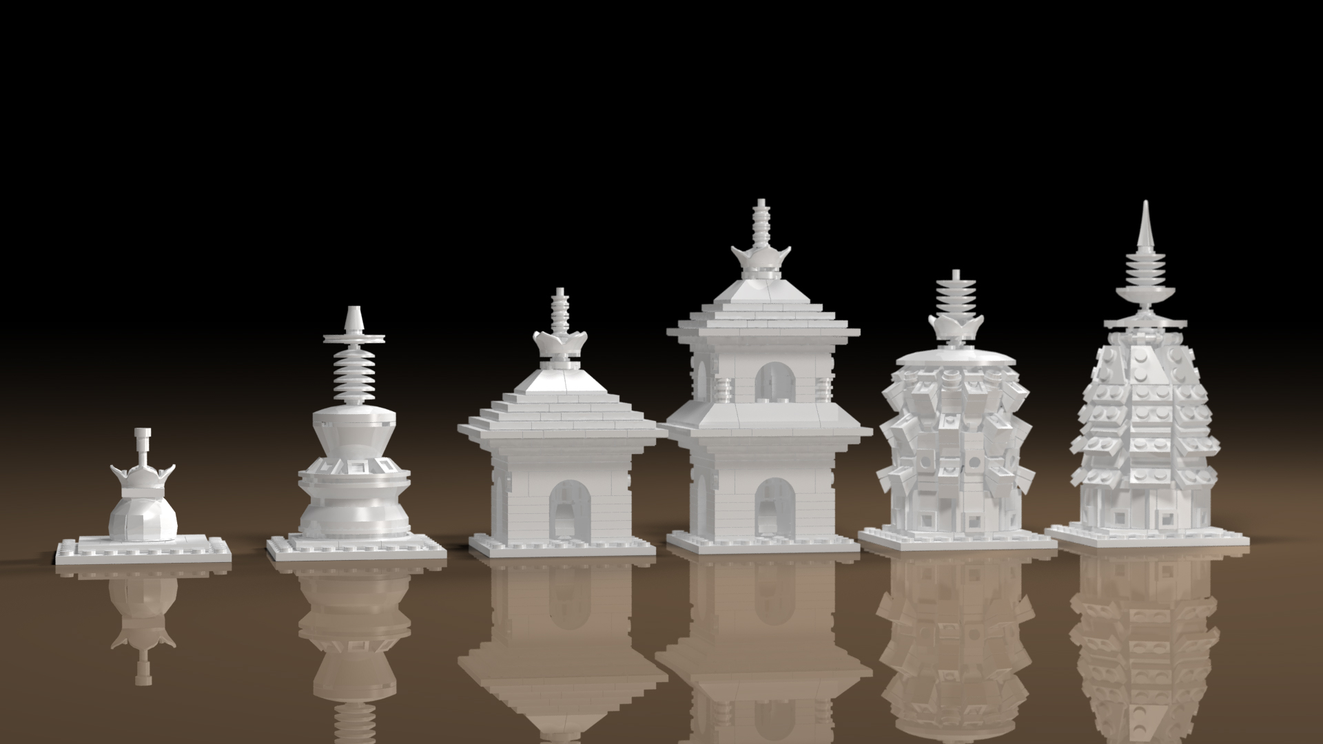 用乐高积木来展现6种典型的塔 - acfun弹幕视频网 - 认真你就输啦 (?