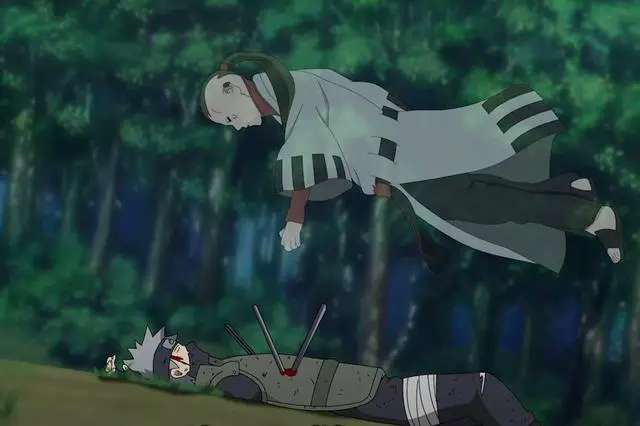 火影忍者卡卡西竟然死于壳组织之手希望不要宣传这种错误讯息