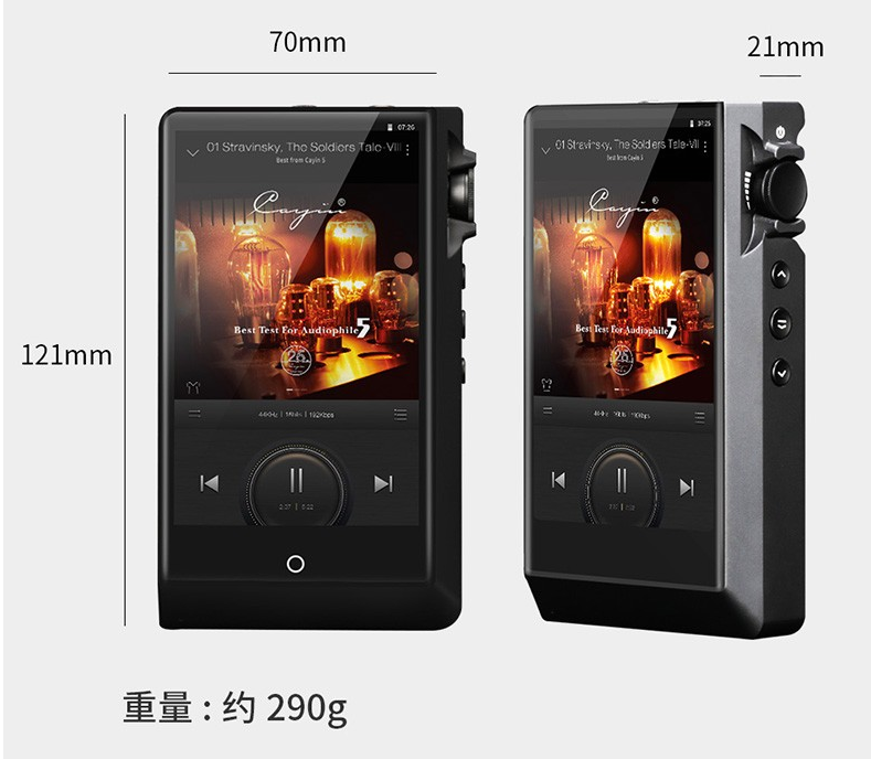 大又白的hifi测评凯音n6ii播放器