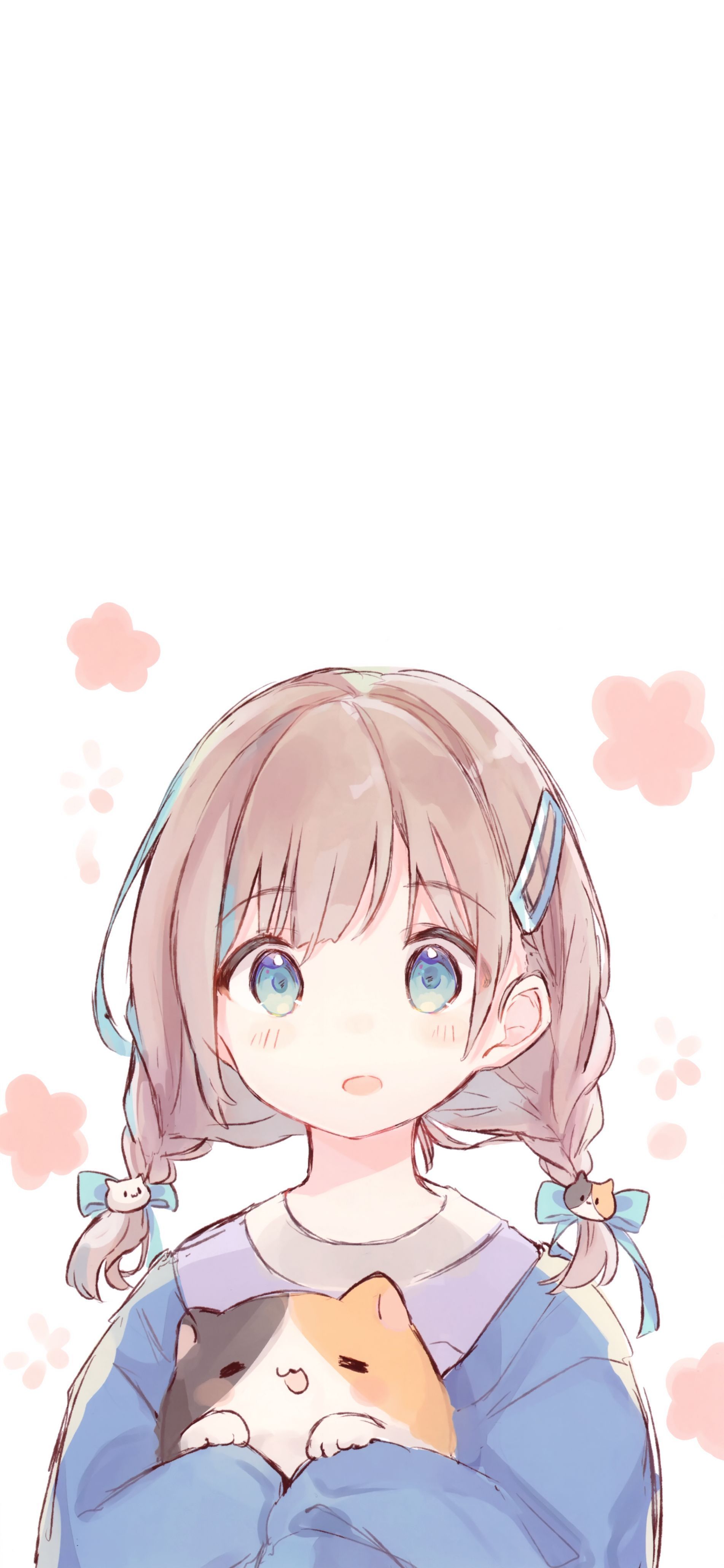 二次元系列第6弹唯美超清手机锁屏壁纸可爱的小姐姐