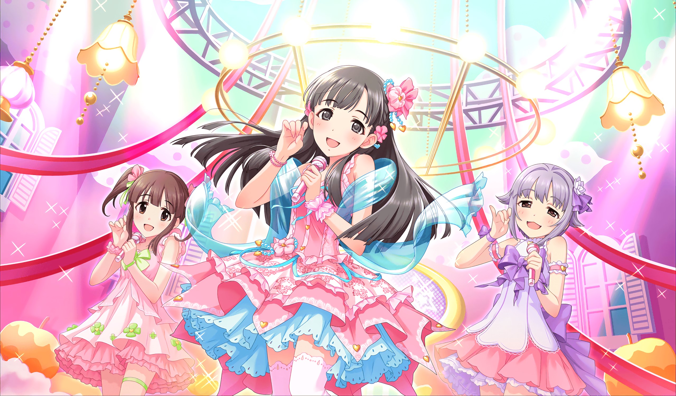 手机/电脑壁纸 偶像大师灰姑娘星光舞台系列 04 - acfun弹幕视频网