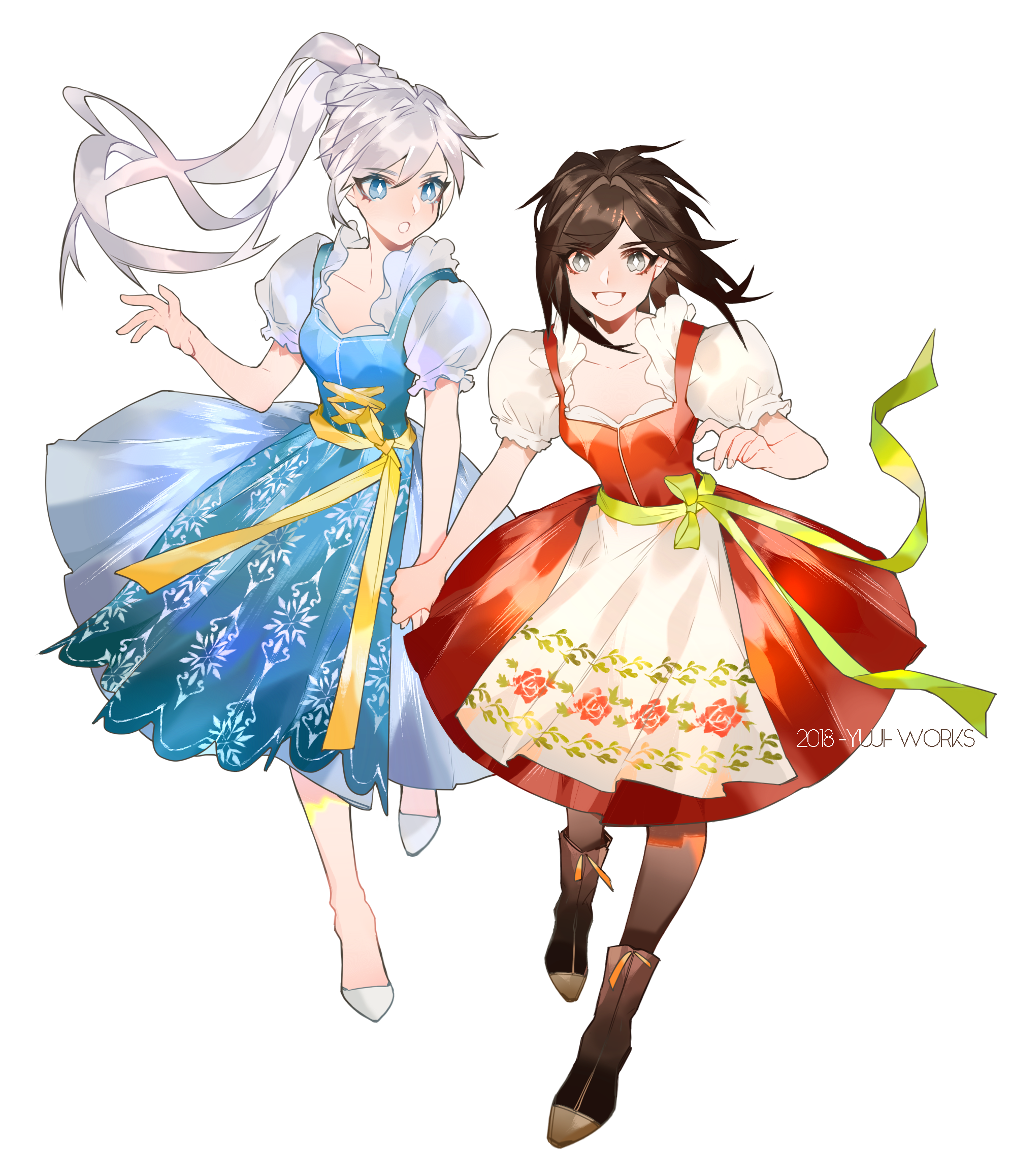rwby精美人物图包rubyweiss篇