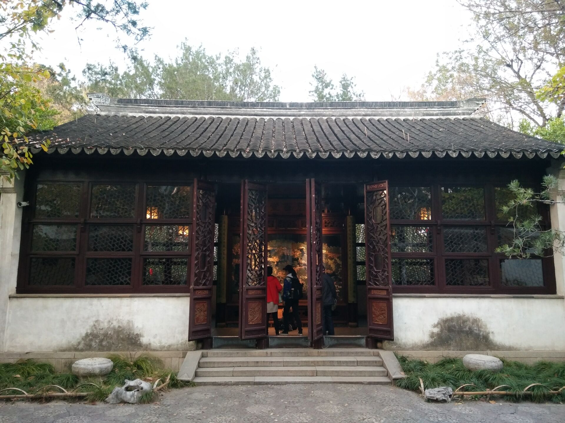 兰雪堂以及堂中拙政园全景图与谁同坐?清风明月!3726