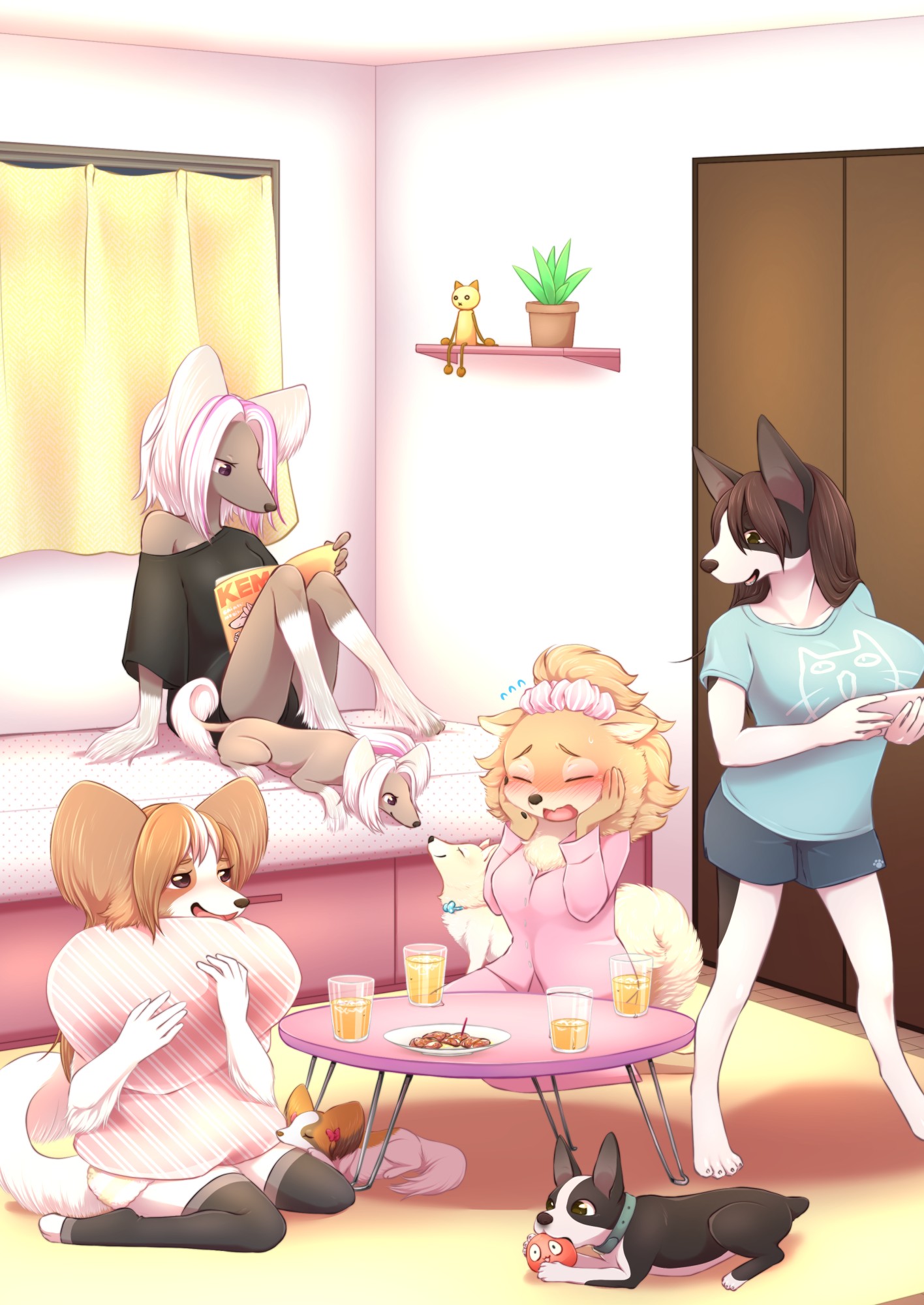 图集furry雌性兽人犬种图鉴