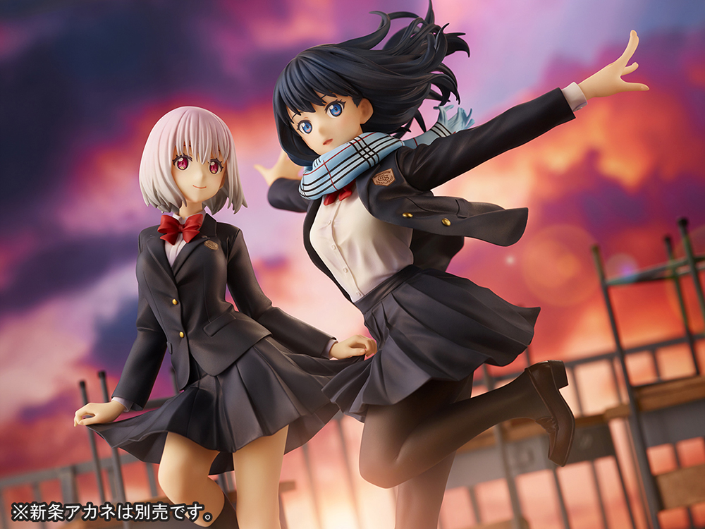 quesQ】SSSS.GRIDMAN 宝多六花＆新条茜 制服版 手办开订