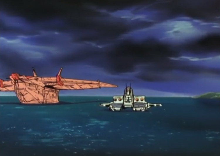 米涅瓦的那间)▲迦楼罗上用于自卫的光束炮他▲进入迦楼罗的德尔塔