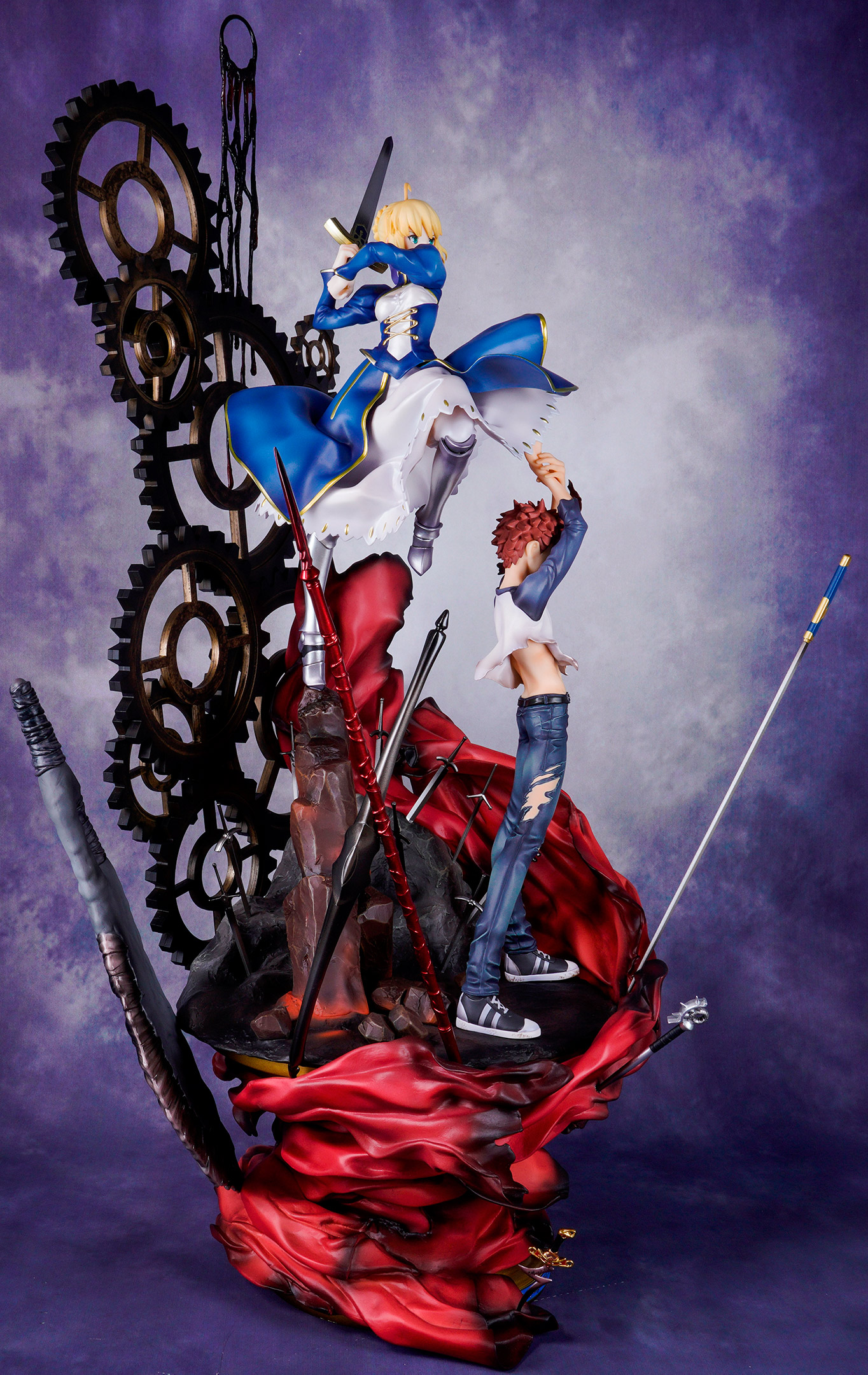 月球人镇宅神物aniplexfatestaynight15周年纪念手办轨迹