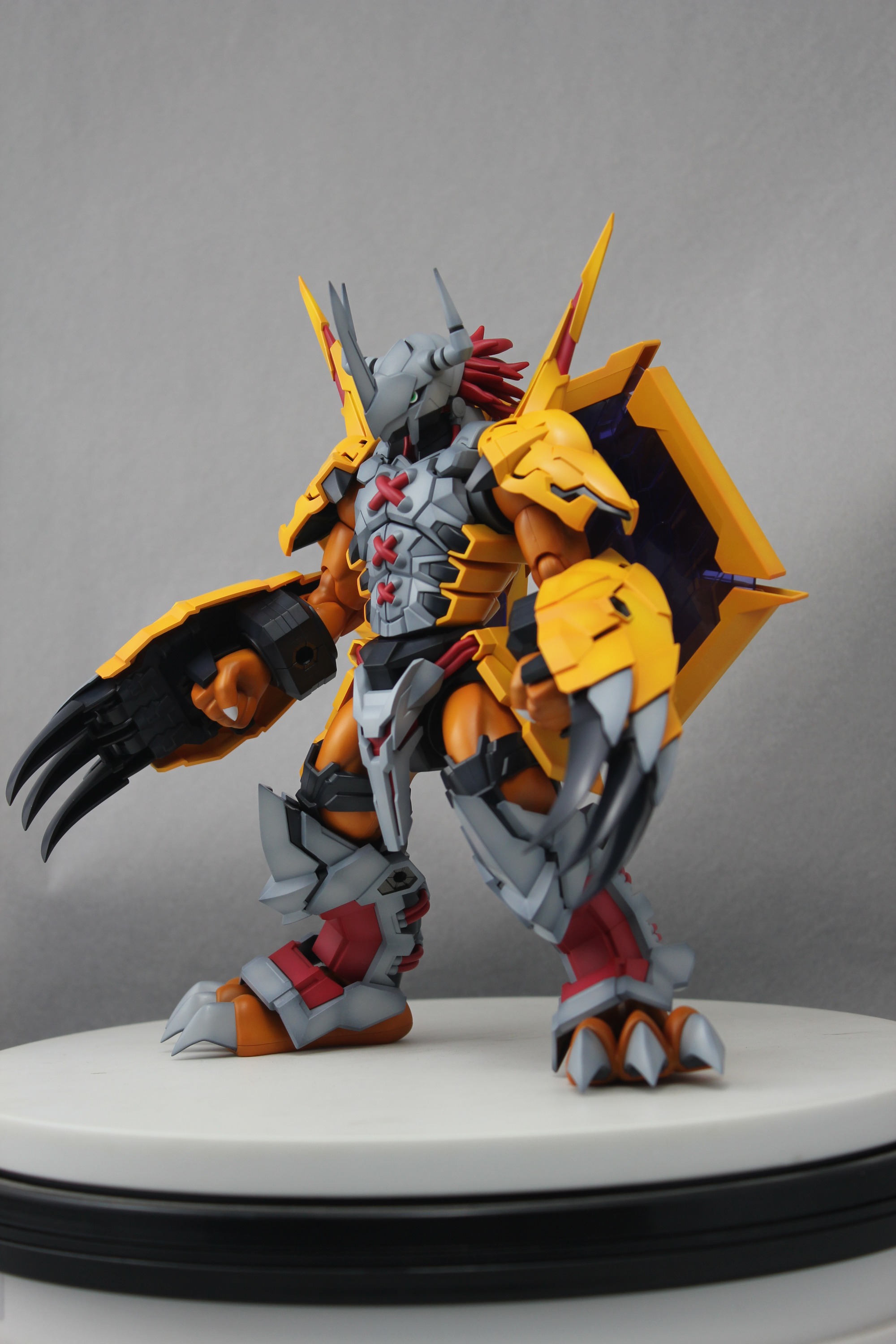 达人佳作战斗暴龙兽原色阴影涂装