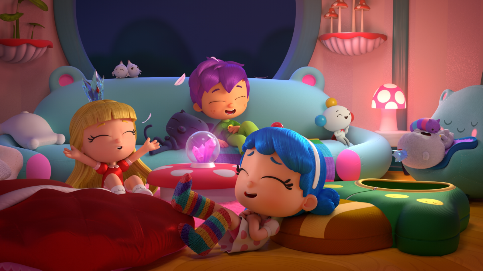 小真与彩虹王国童年回忆中不可或缺的色彩魔法