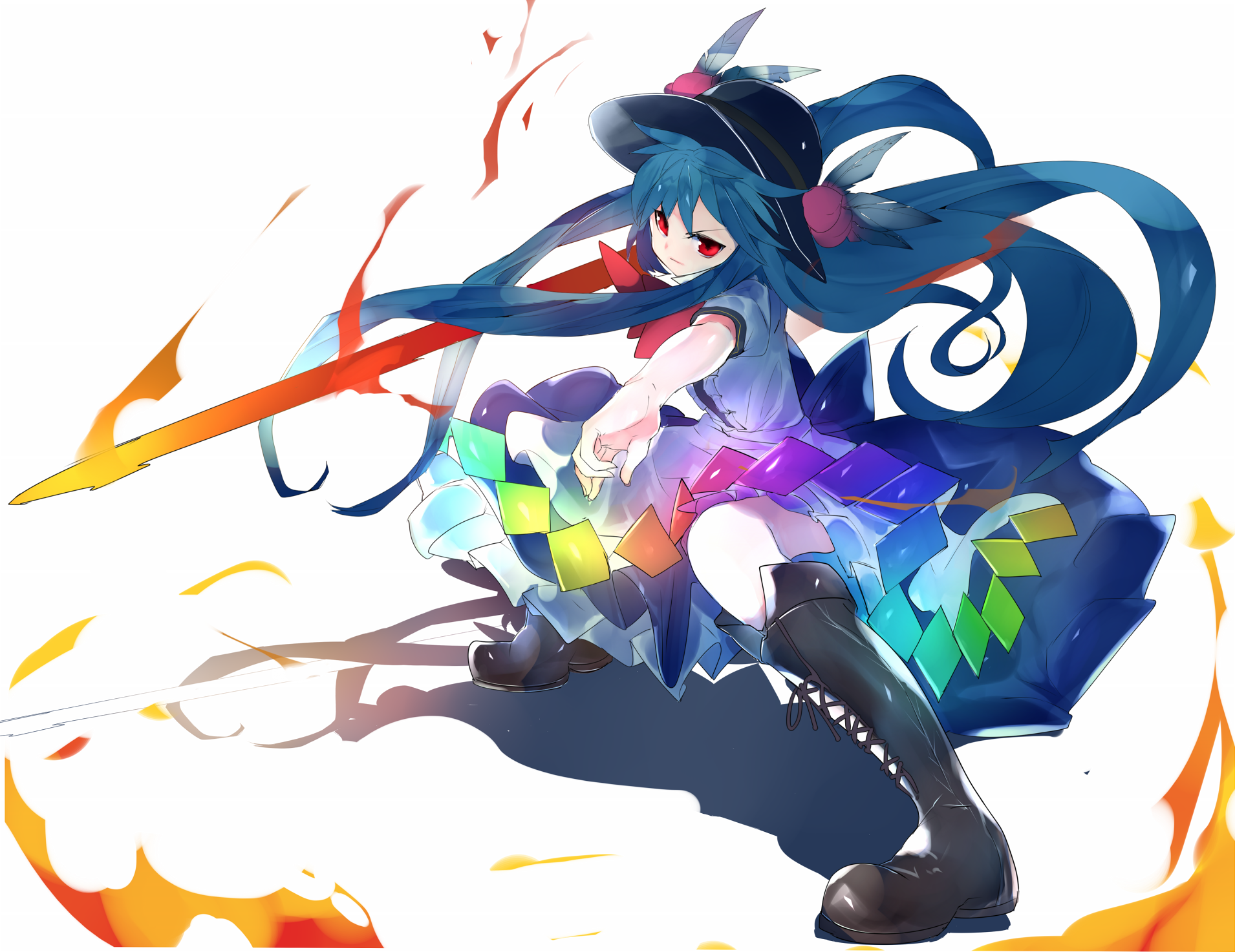 东方project美图分享比那名居天子特辑