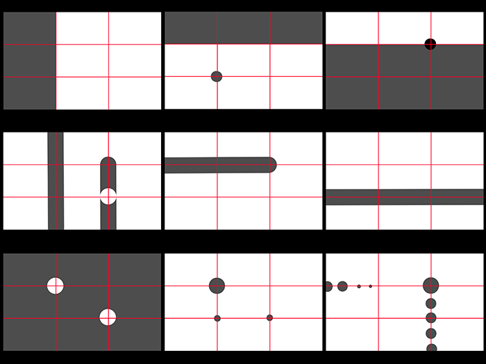 构图基础知识及三分割构图法!