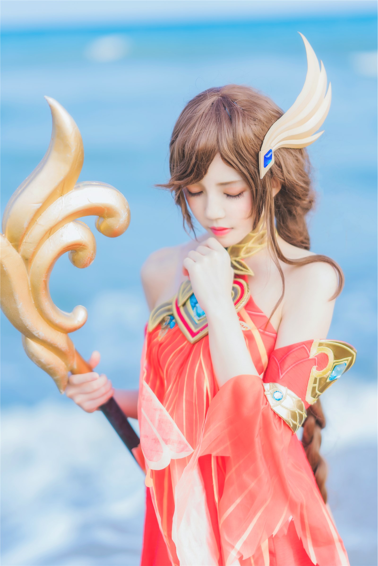 每日cos沧海之矅倾城之容最美大乔cosplay