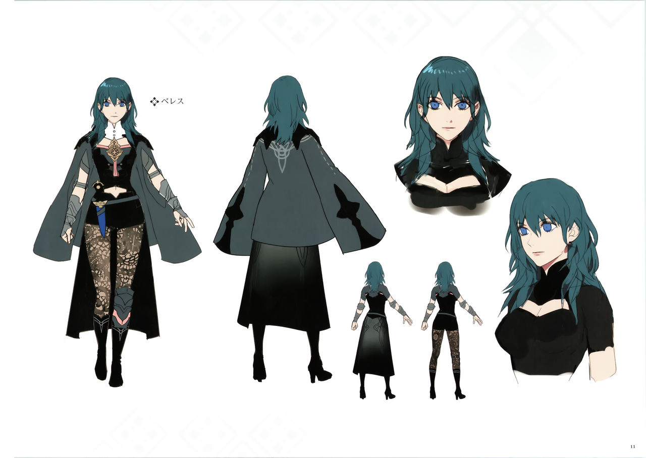 火焰纹章风花雪月美术设定集