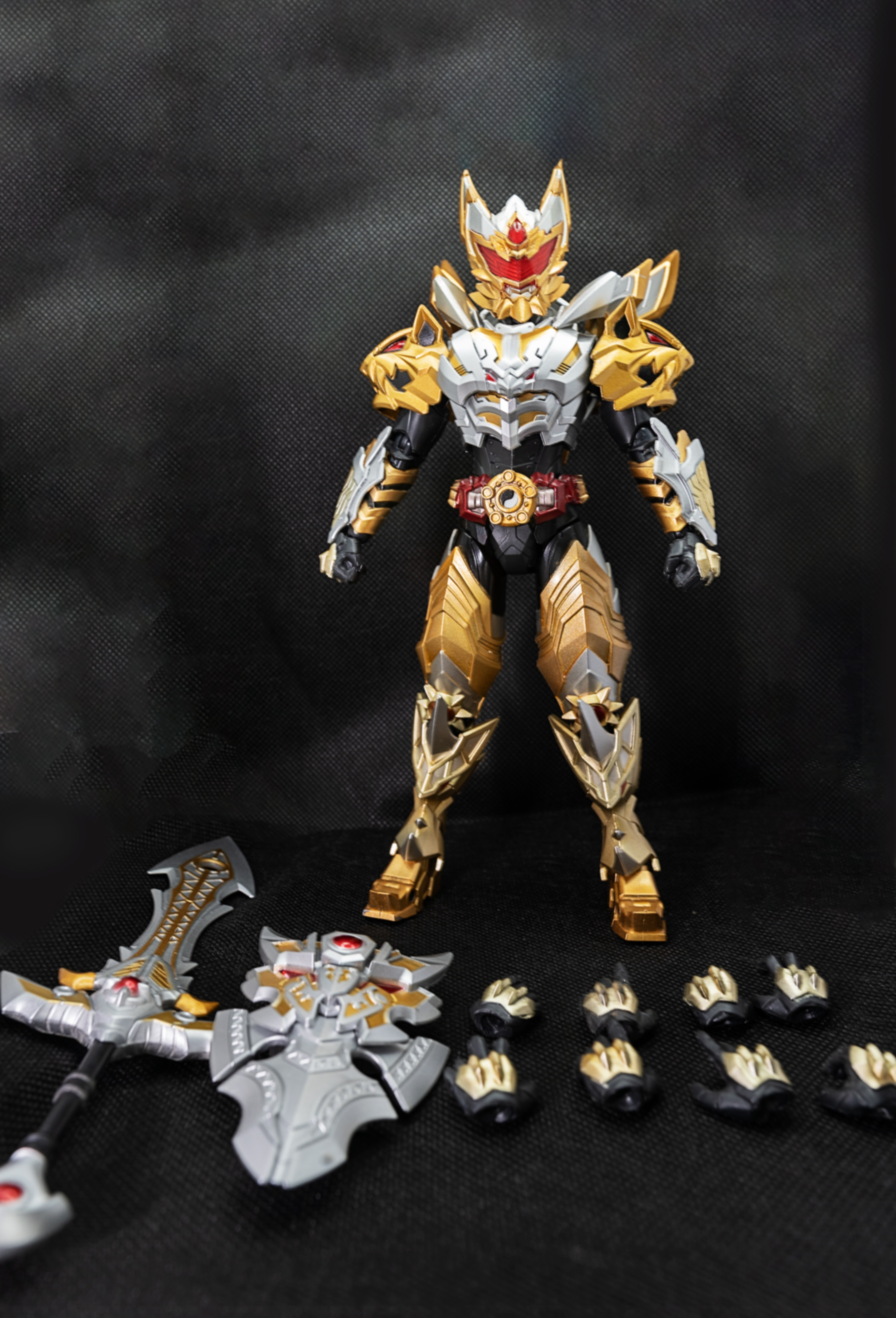 模玩瞎bb奥迪铠甲勇士进化版帝皇侠