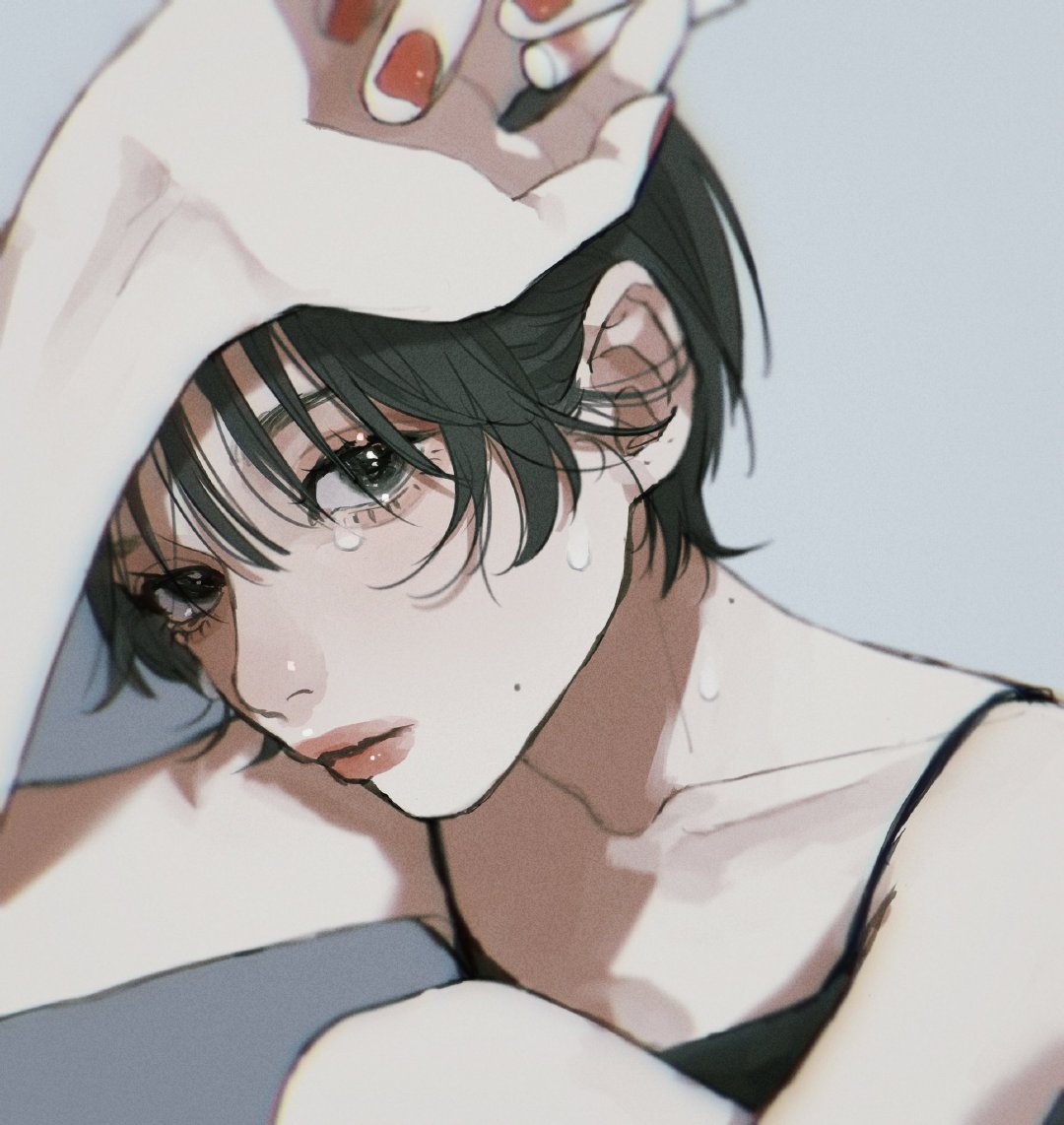 超a的小姐姐 "嘿~来跟烟吗" 画师 tamimoon