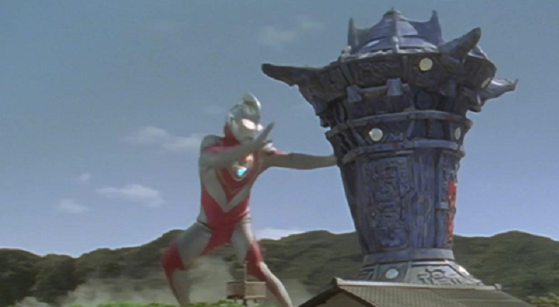 在整部《盖亚奥特曼》中总共出现了三次,分别是天界,炎山和深绿,这些