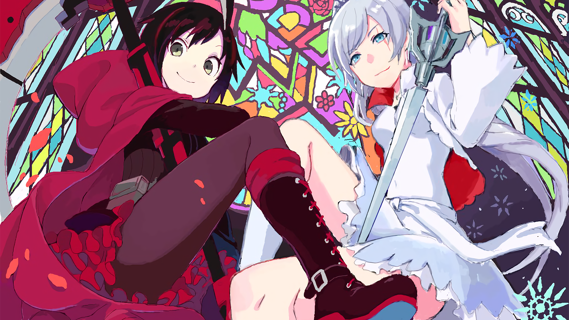 rwby精美人物图包rubyweiss篇