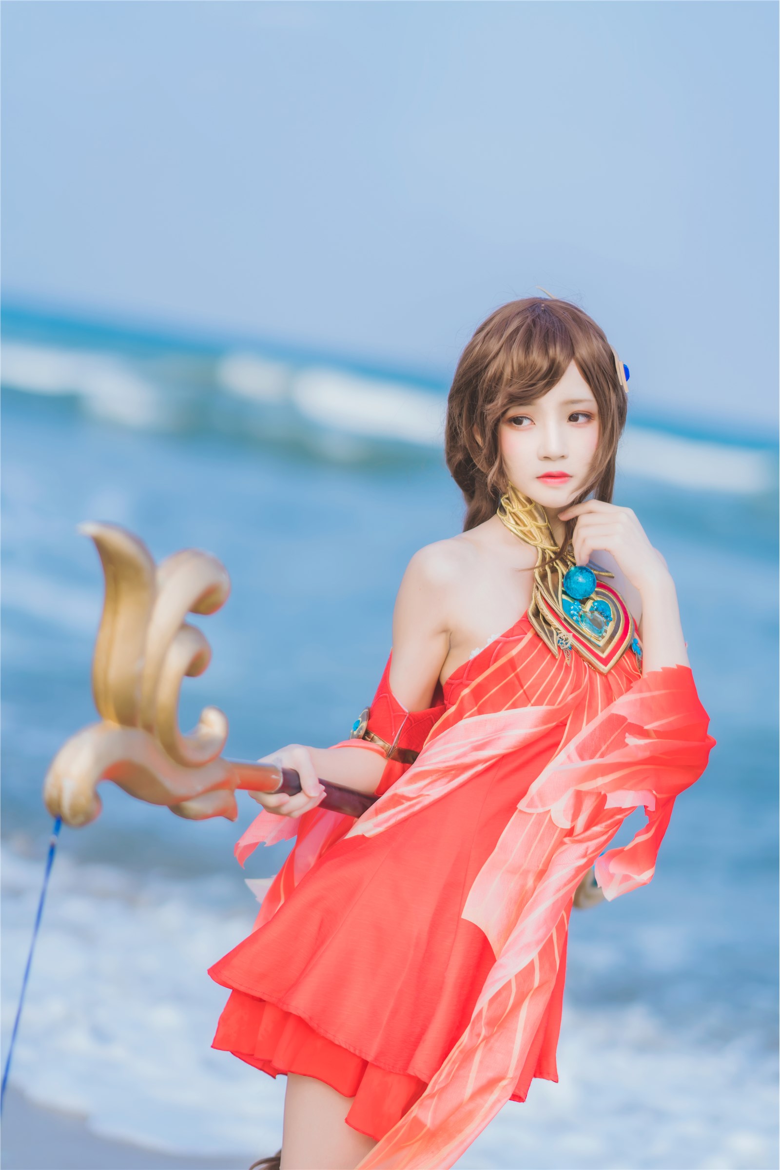每日cos沧海之矅倾城之容最美大乔cosplay