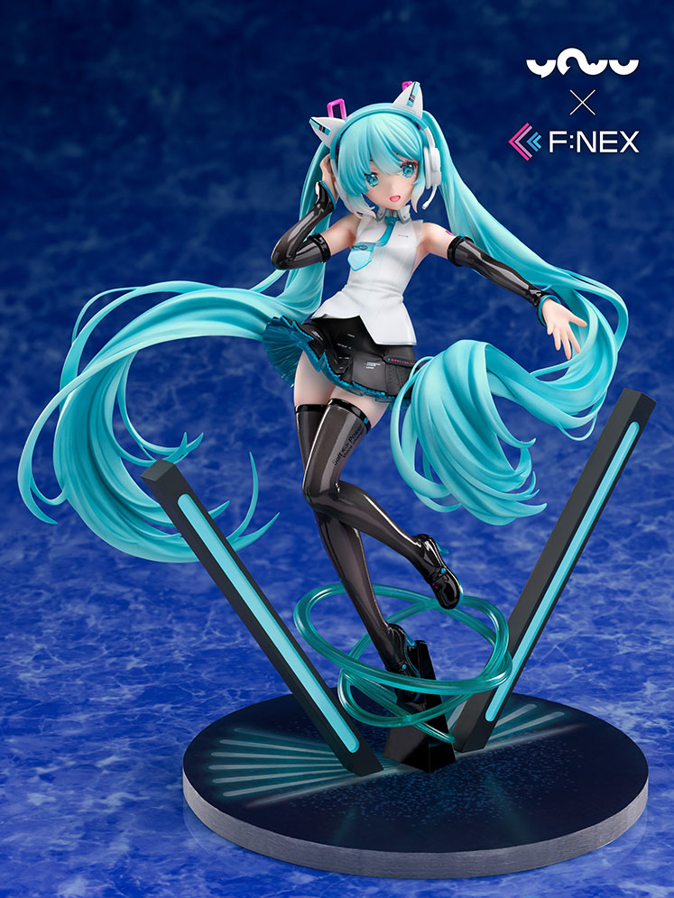 妖舞YOWU×F:NEX】VOCALOID 初音未来猫耳耳机Ver. 1/7手办开订