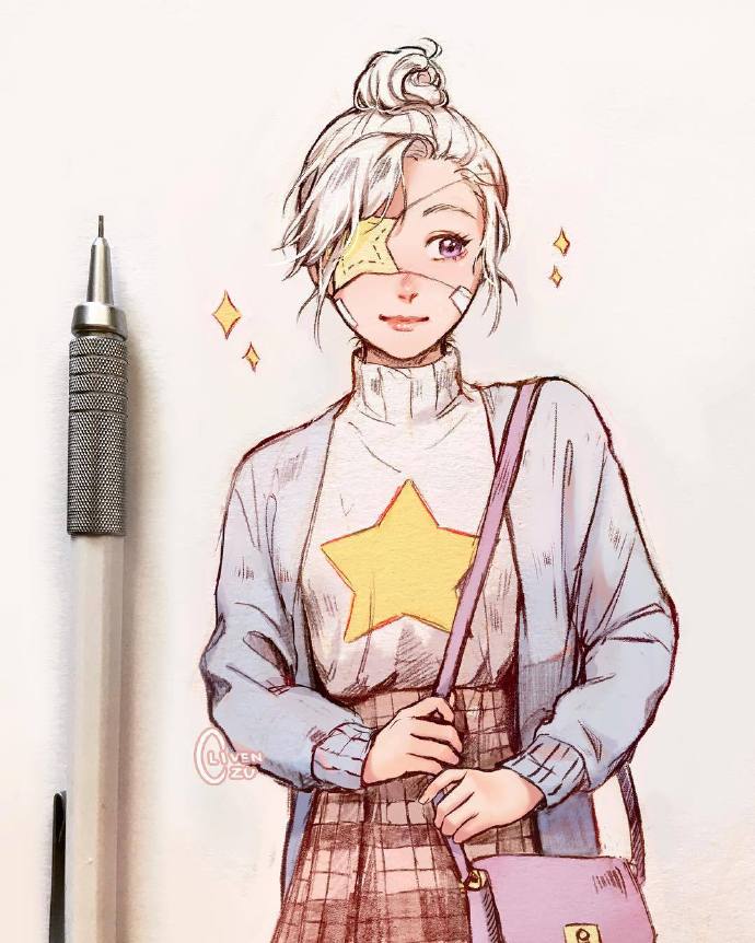 元气少女插画师clivenzu67676767