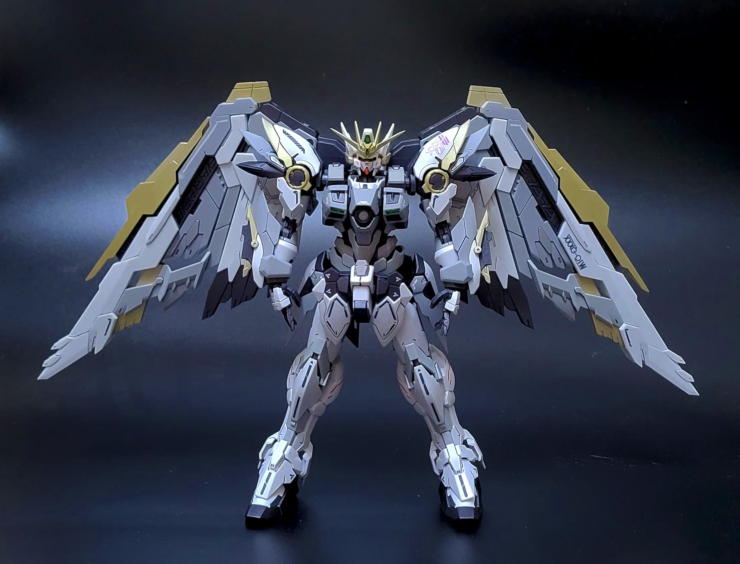 钢普拉飞翼ew灰白金白雪姬配色