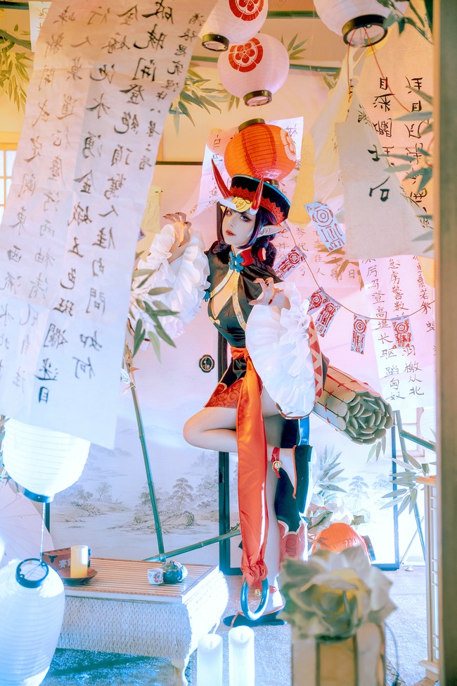 cn: nino家的橘子角色:酒吞童子原作:阴阳师