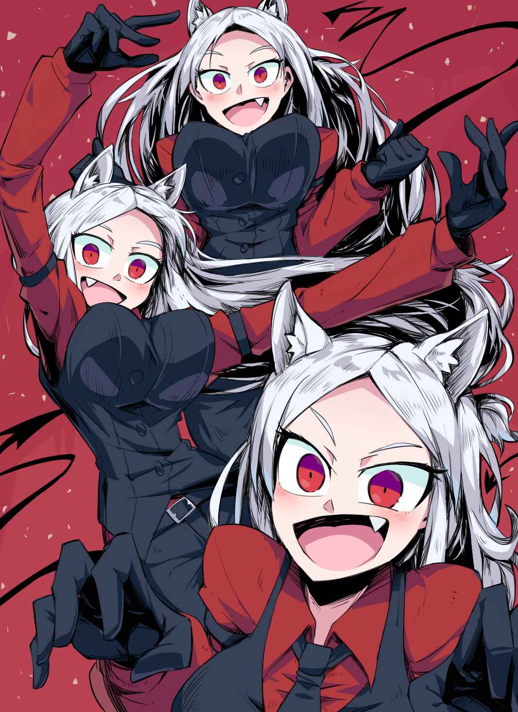 helltaker地狱三头犬同人创作