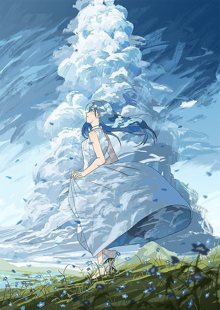 有一种治愈叫天空蓝画师アグアス