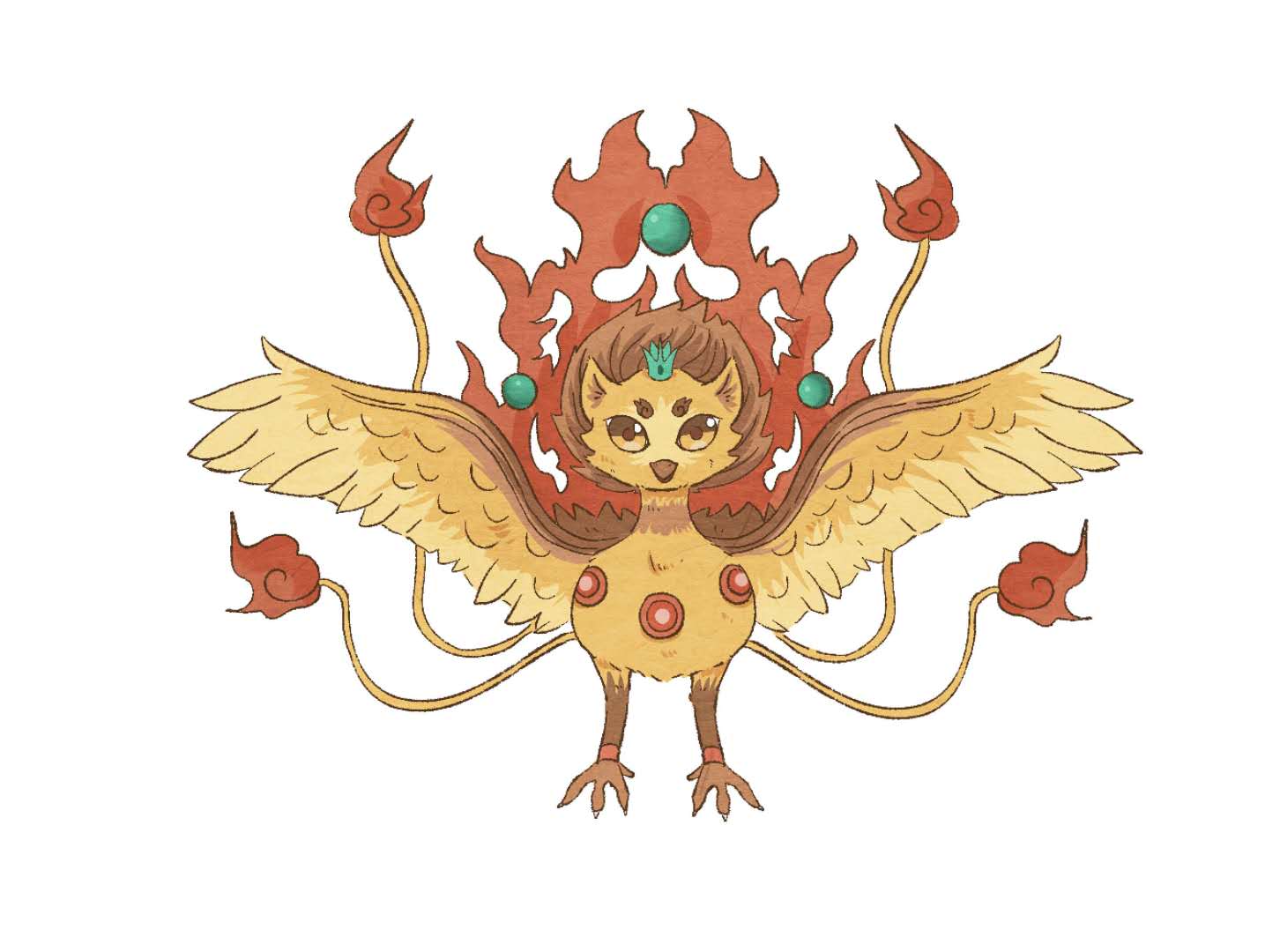 【金龙奖】【虚拟形象ip设计奖】金翅鸟千寻