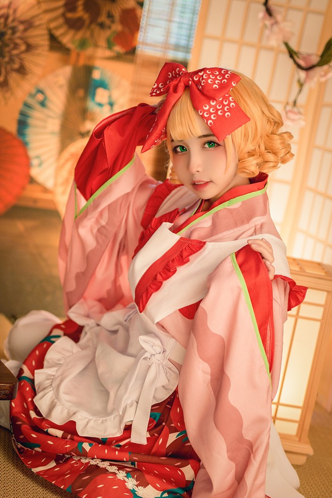 【cos】蔷薇少女 雏莓