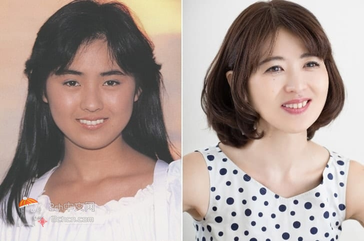 2ch日本80年代当红偶像和女明星今昔对比有些依然风韵犹存