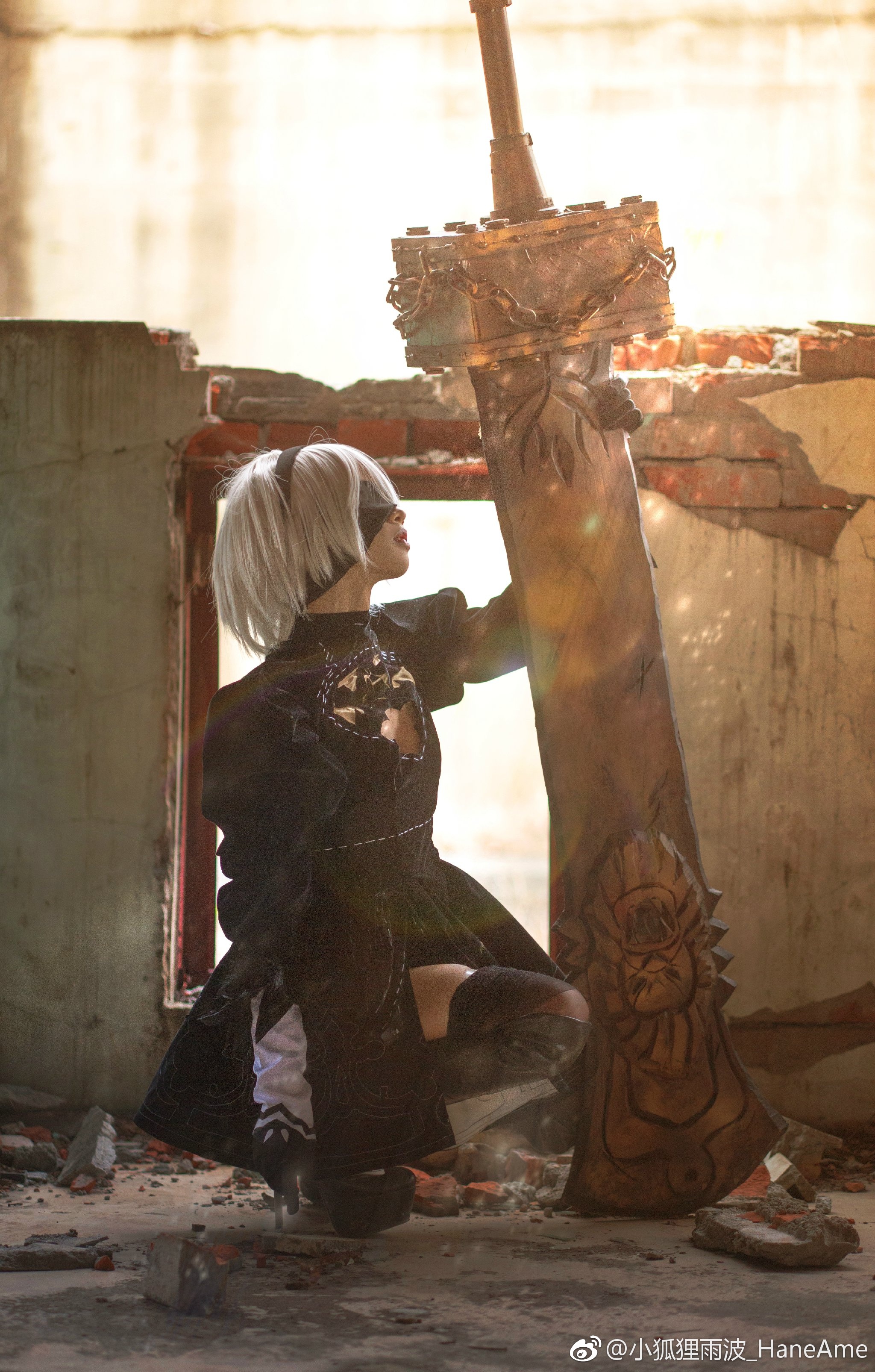 各种2b应有尽有雨波nierautomata2b小姐cos图