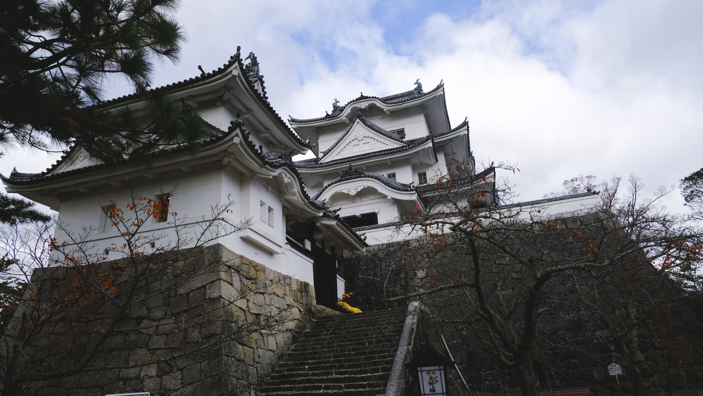 日本的城伊贺上野城