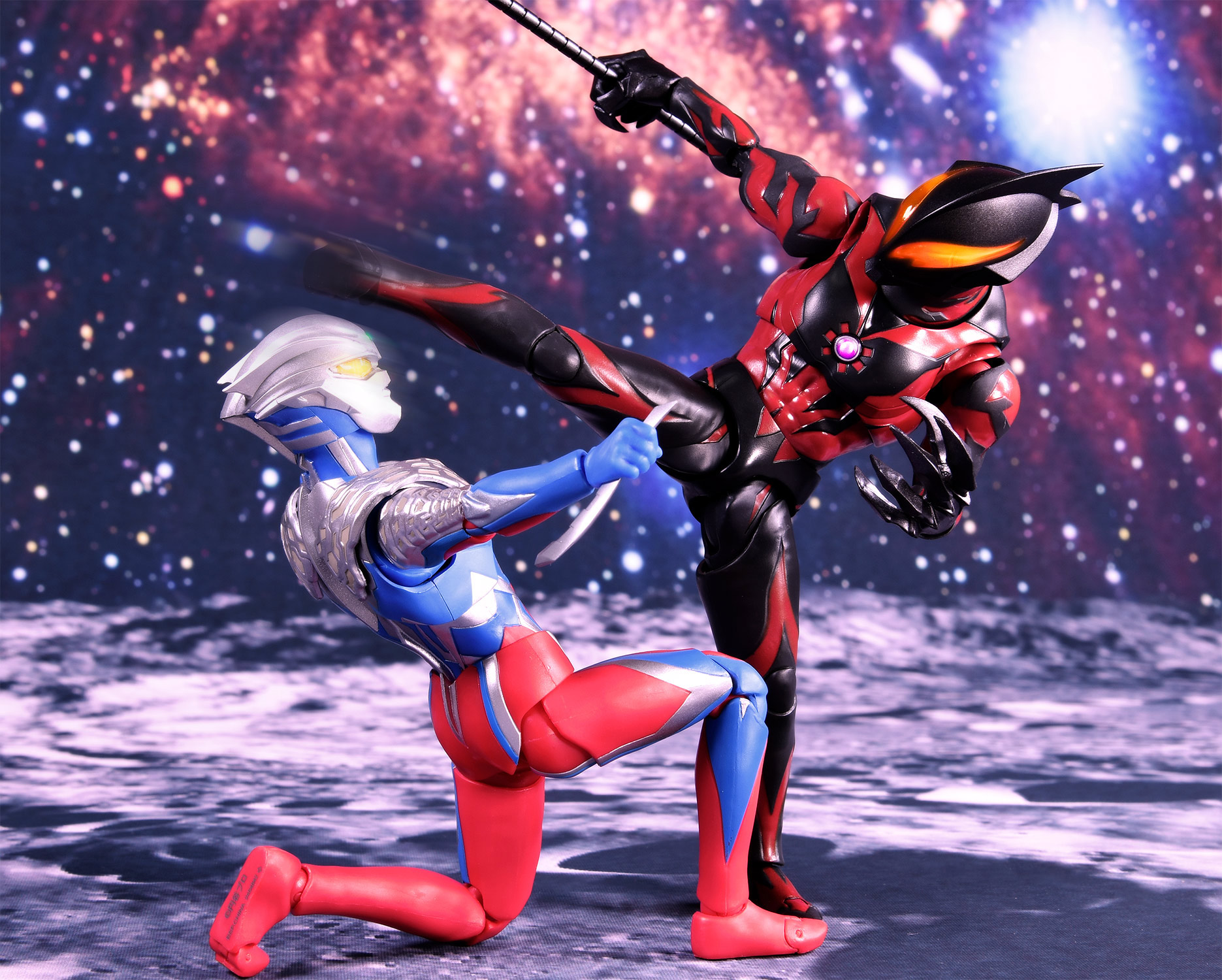 shf赛罗奥特曼vs贝利亚奥特曼