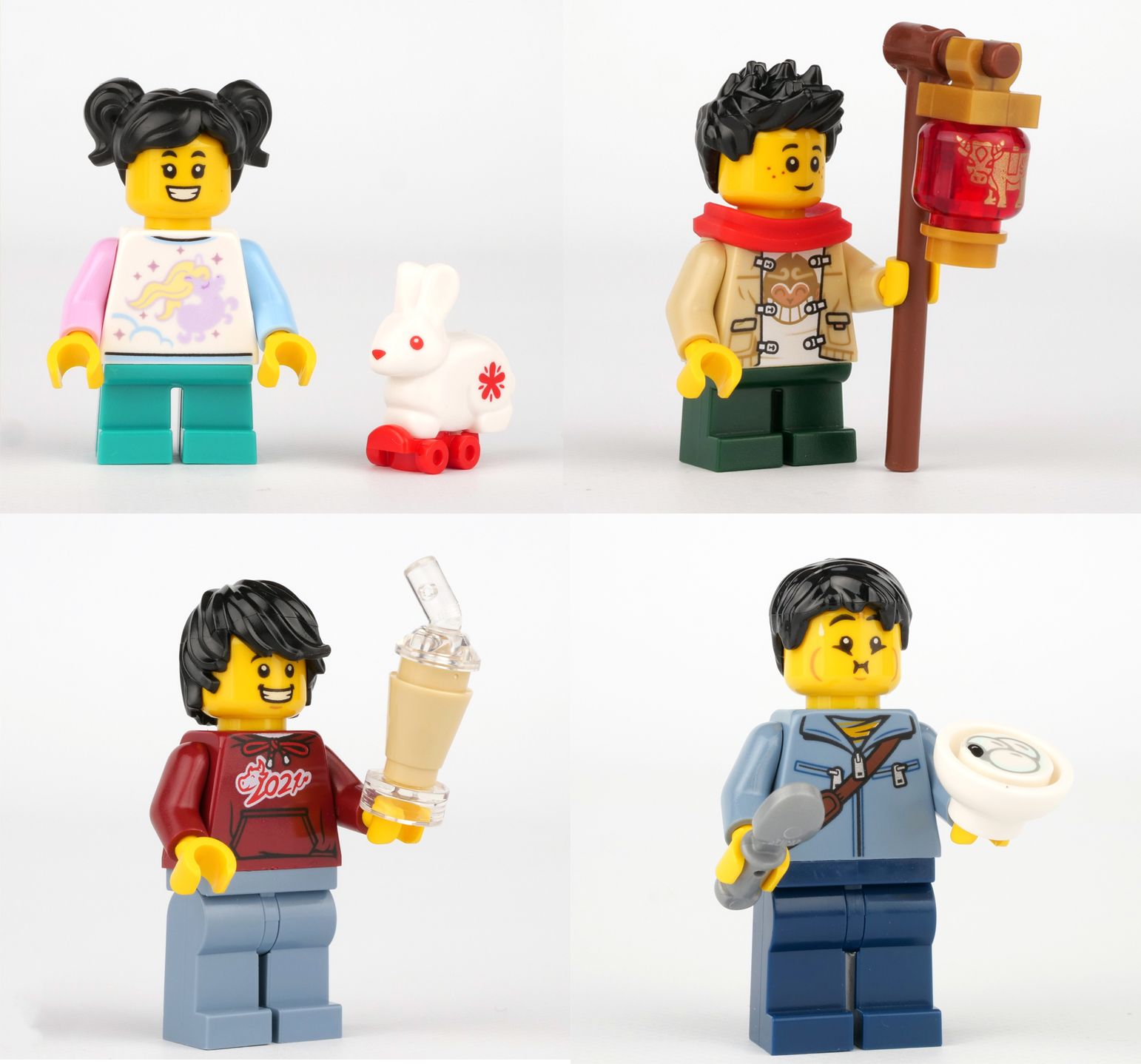 盘点乐高的春节套装各色生肖套装你更喜欢哪一款