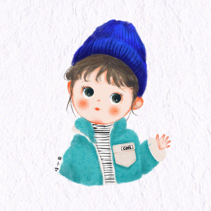 我就是胖嘟嘟美猪猪哈哈圆脸好可爱啊插画师暖小爽