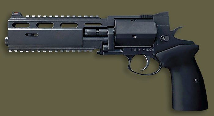 俄罗斯rsh127127毫米大口径左轮手枪