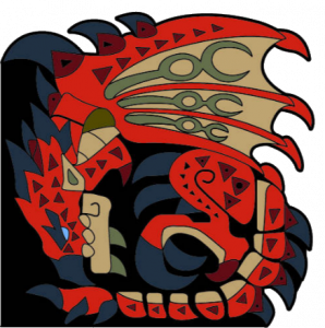 kinetiquettes怪物猎人雄火龙火焰同捆套装雕像开订