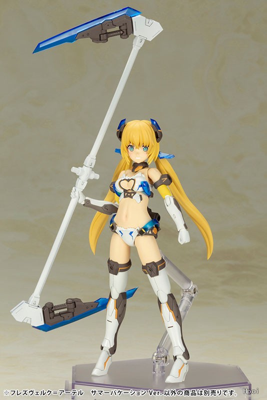手办资讯寿屋fag机娘机甲少女白皙魔鸟白大鹫泳装拼装