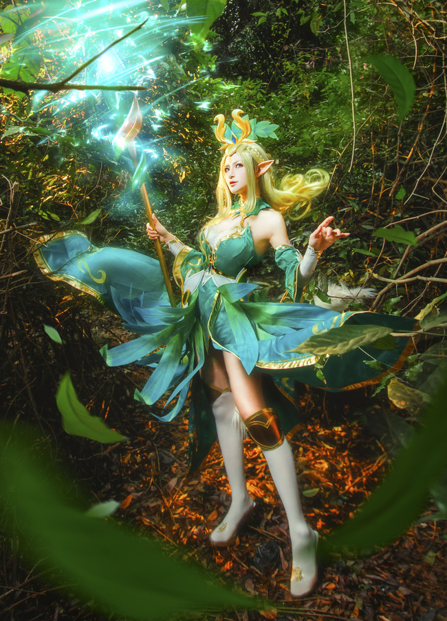 cos王者荣耀王昭君精灵公主