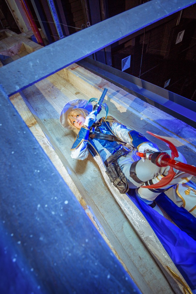 cos全职高手周泽楷一枪穿云