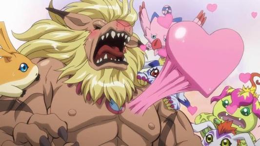 终于等到你,便当数码狮子兽,王者归来,霸气登场