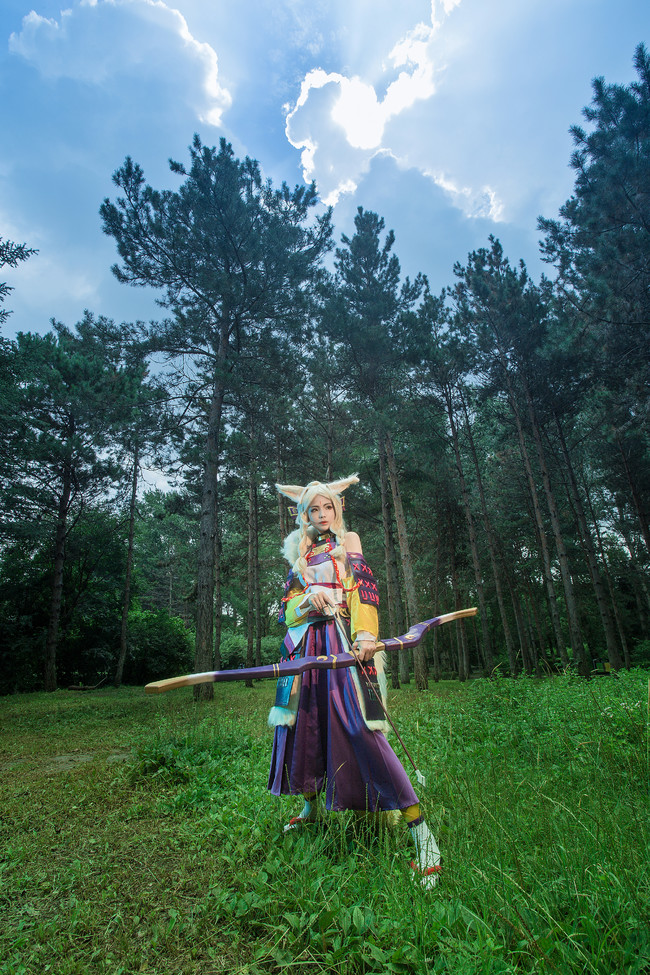 cos阴阳师源博雅白狼