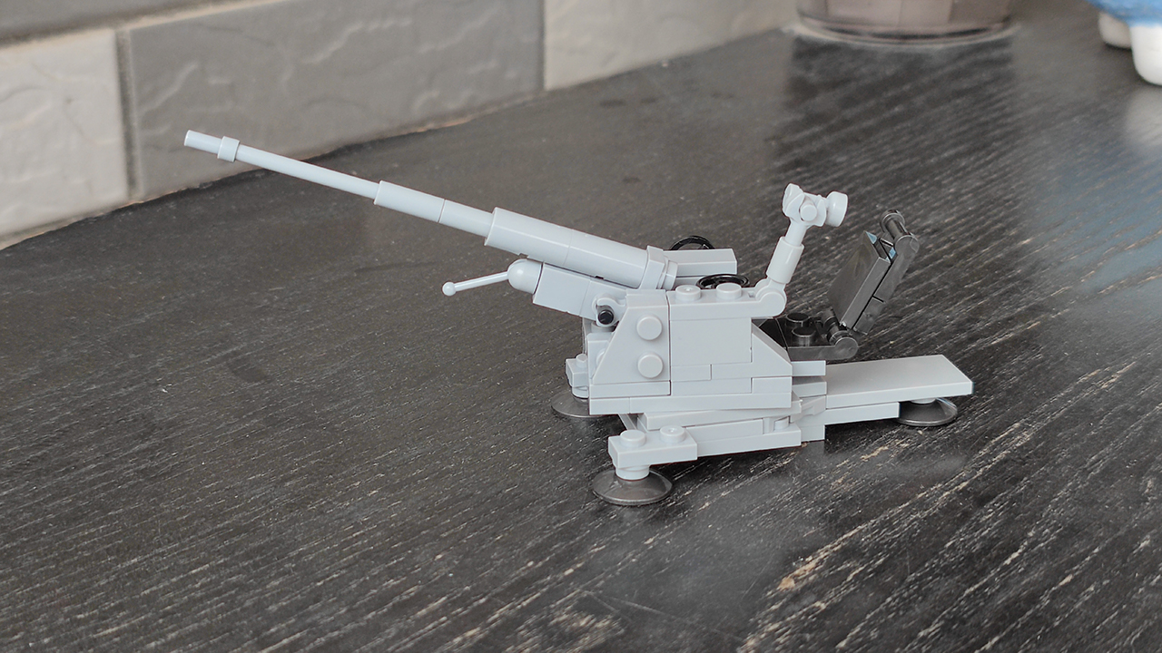 惊喜还是遗憾全冠积木flak30防空炮评测