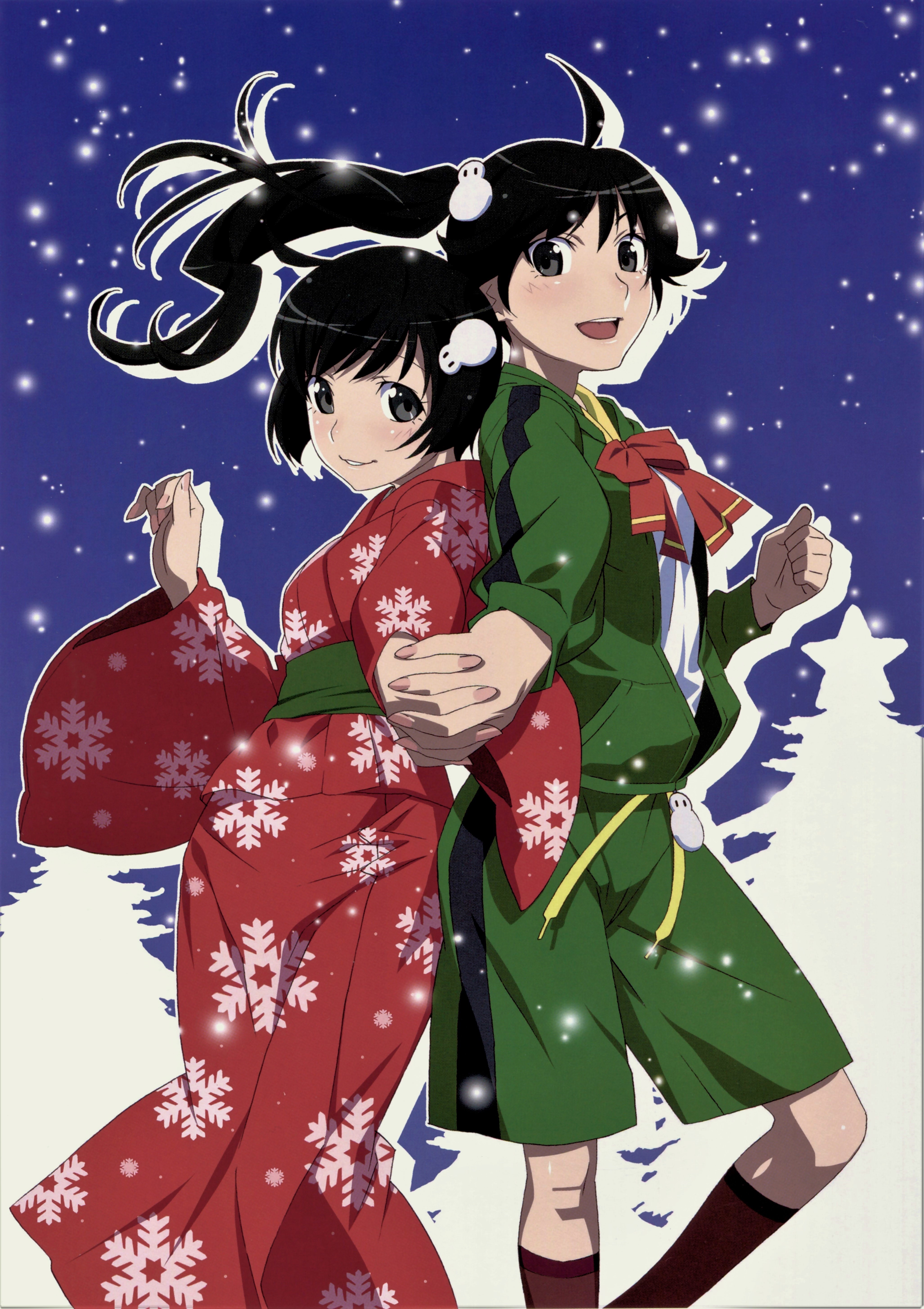 物语系列高清壁纸来袭第一期竖屏