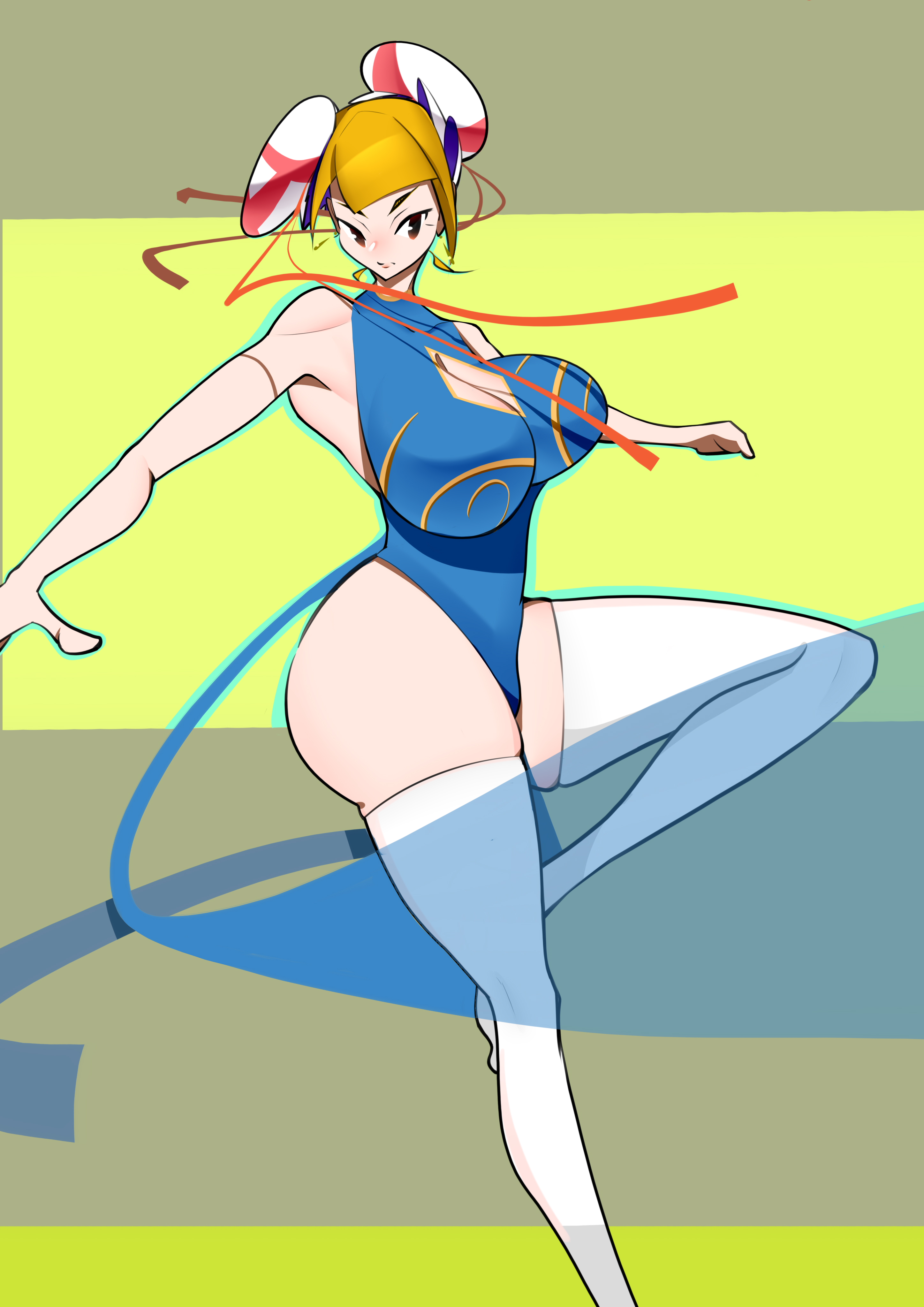 画师修炼旗袍阿禅转起来了