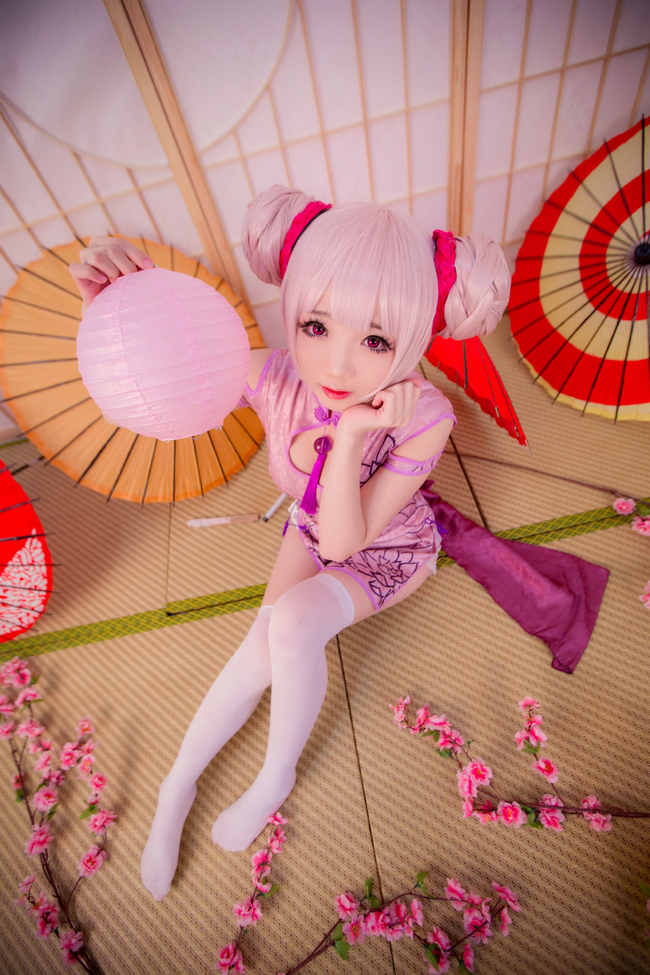 cos | 王者-小乔-旗袍:这次是同人正片!