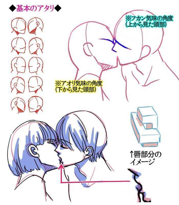 kiss画法教程emmmm有点小羞涩呢