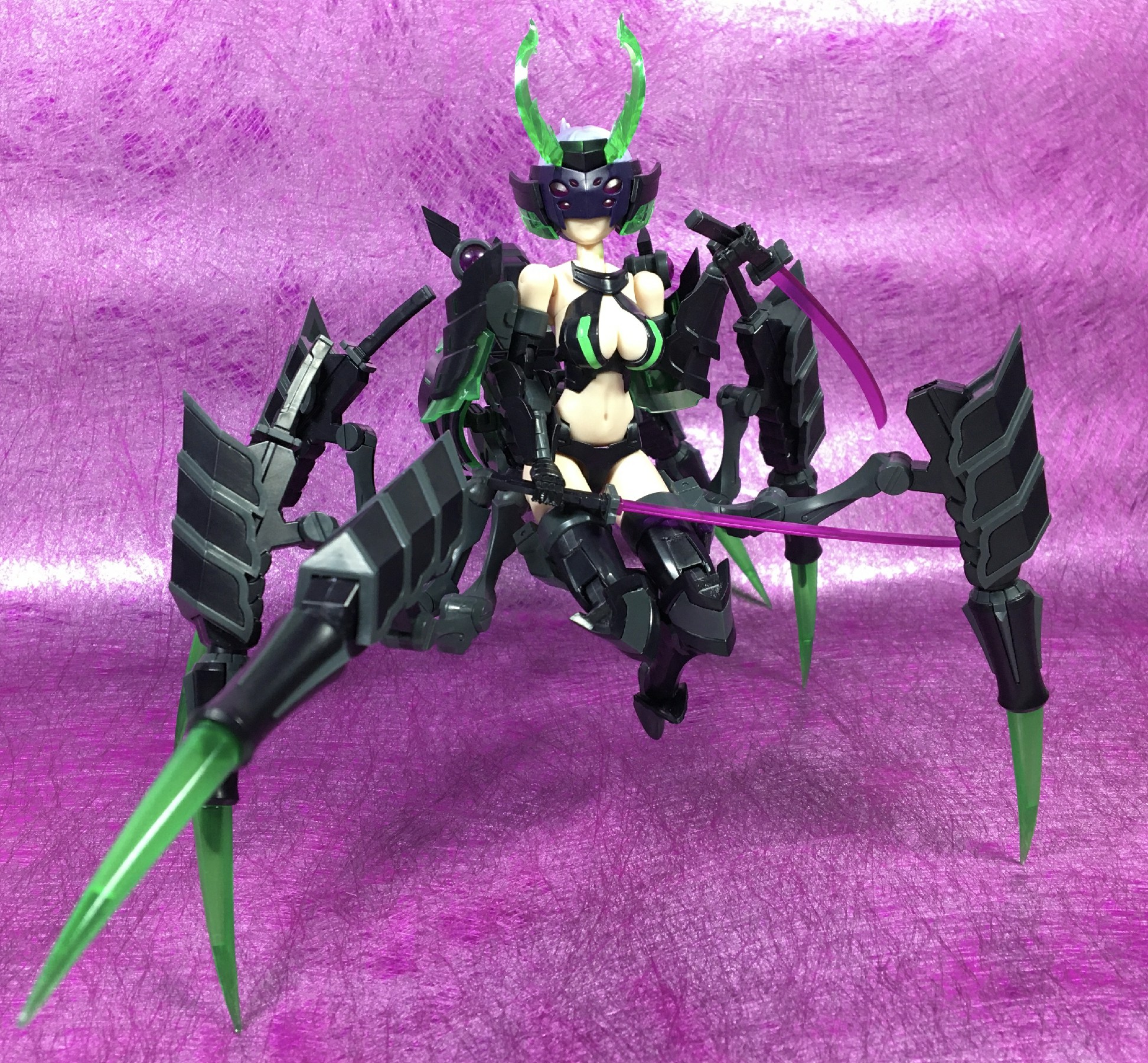 模玩测评御模道蜘蛛机娘阿拉克涅20