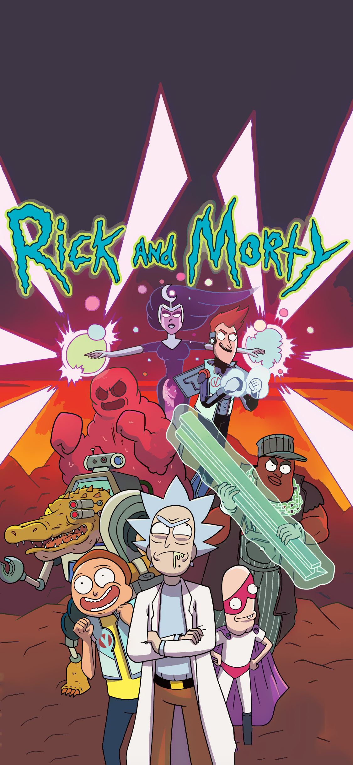 瑞克和莫蒂手机壁纸新